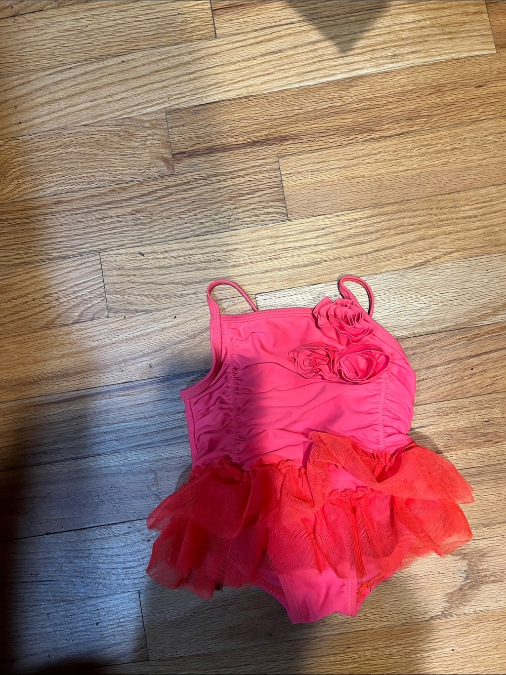Pink Ruffle Tutu One-Piece Kids Costume Swimsuit